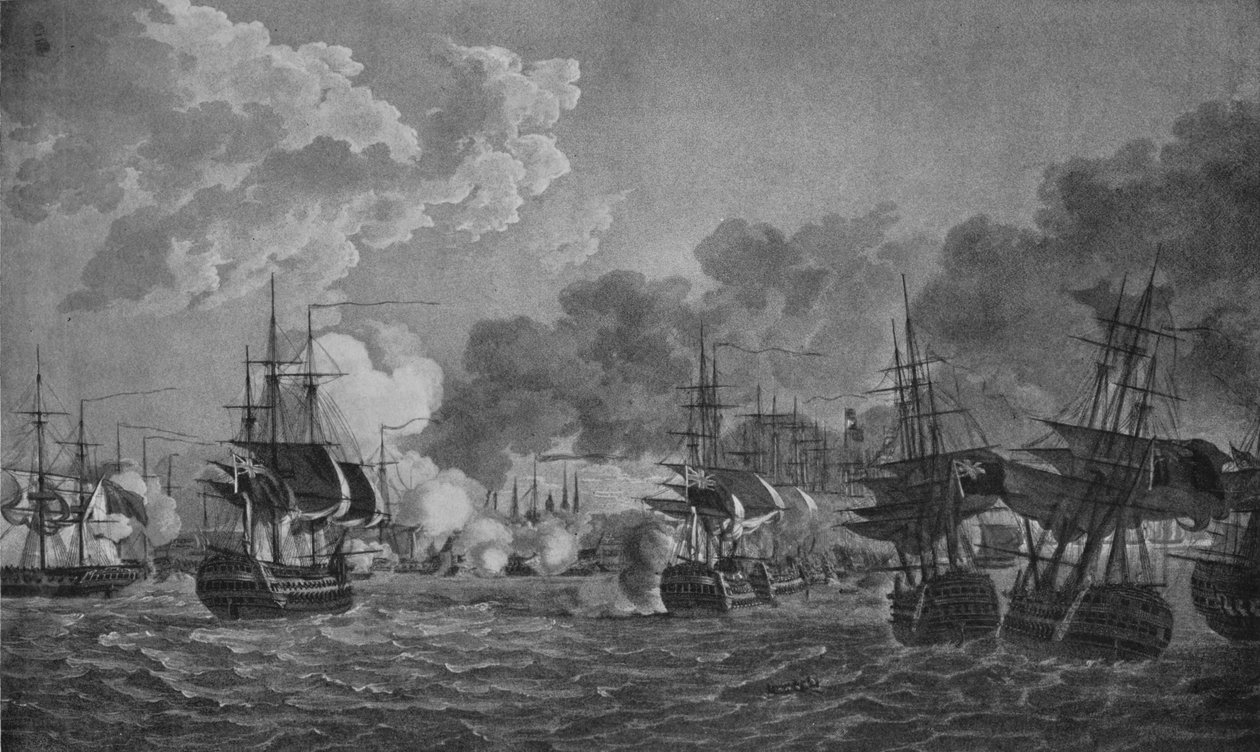 Nelson i Köpenhamn, c1801 av Dominic Serres