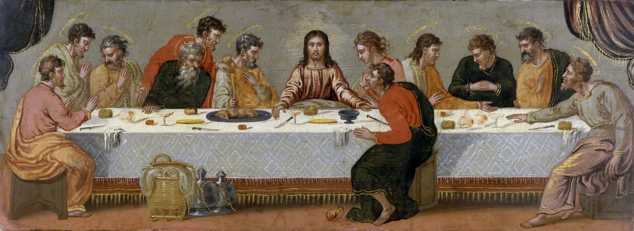 Den sista måltiden, 1565. av Dominico El Greco