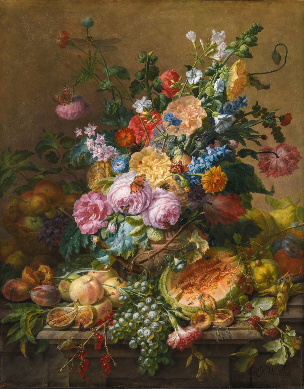 Blommor av Dominicus Gottfried Waerdigh