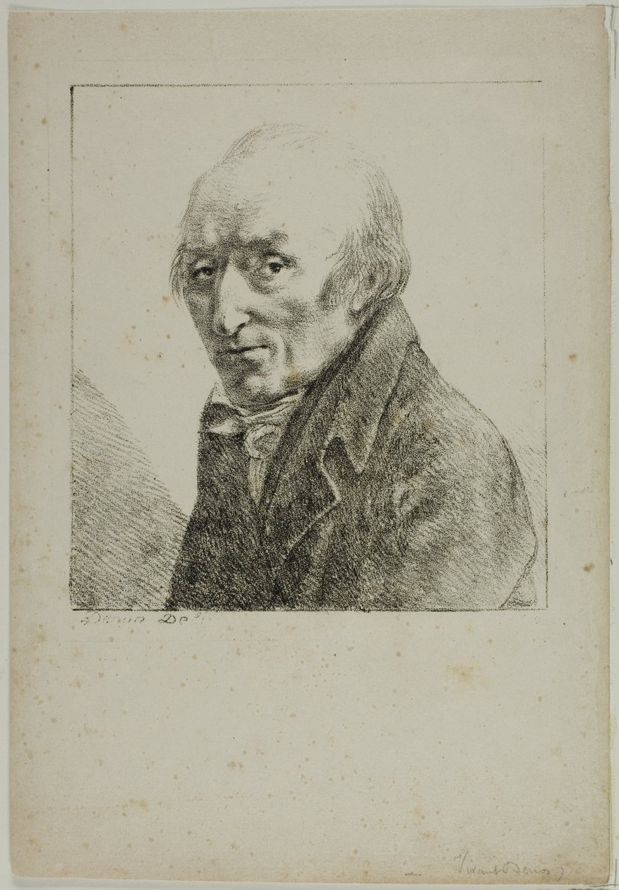 Porträtt av Monsieur Morice av Dominique Vivant Denon