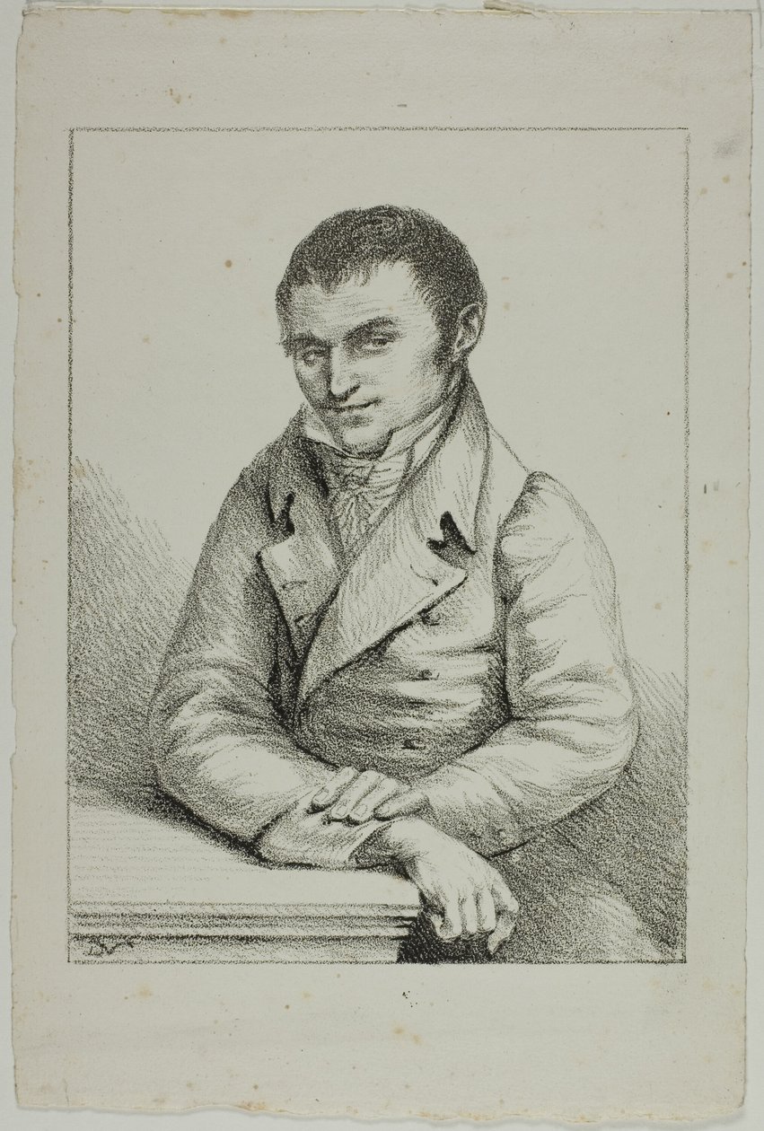 Porträtt av Monsieur de Menneval av Dominique Vivant Denon