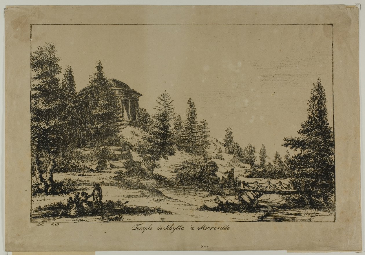 Sibylltemplet i Méréville av Dominique Vivant Denon