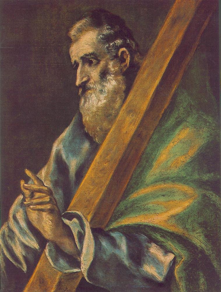 Apostle St Andrew  av El Greco