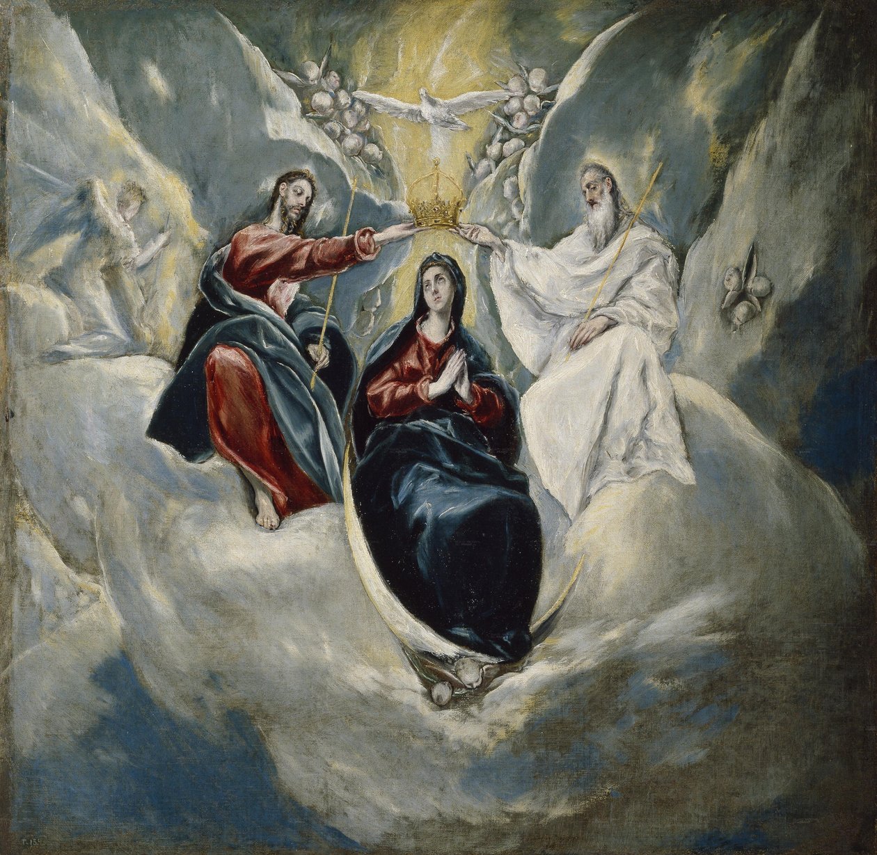 La coronación de la Virgen av El Greco