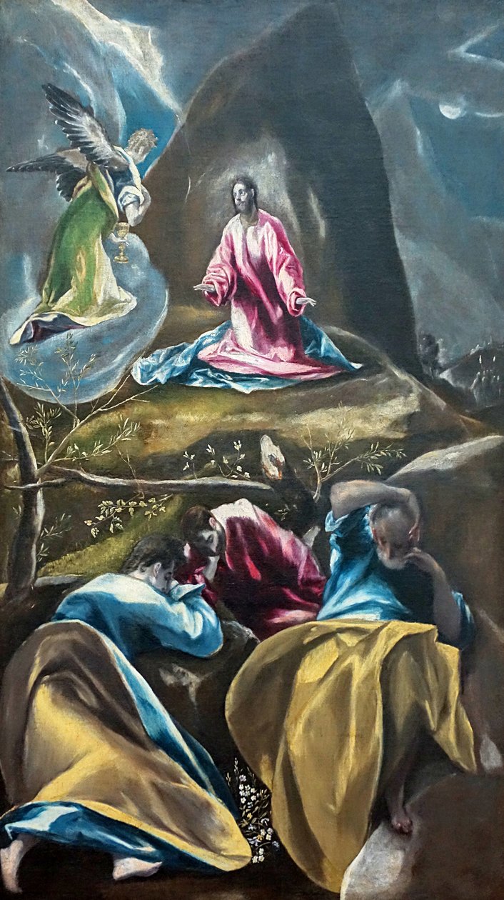Lille Pdba le greco jesus jardin des oliviers av El Greco