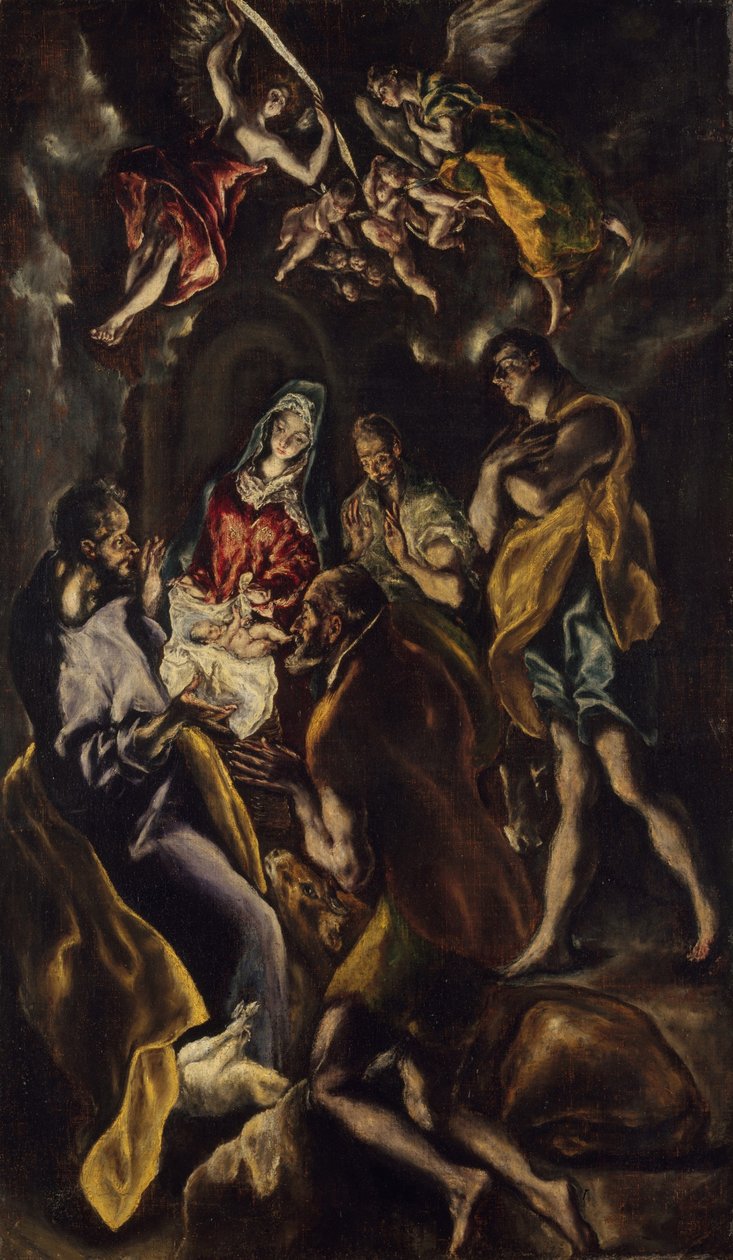 The Adoration of the Shepherds av El Greco