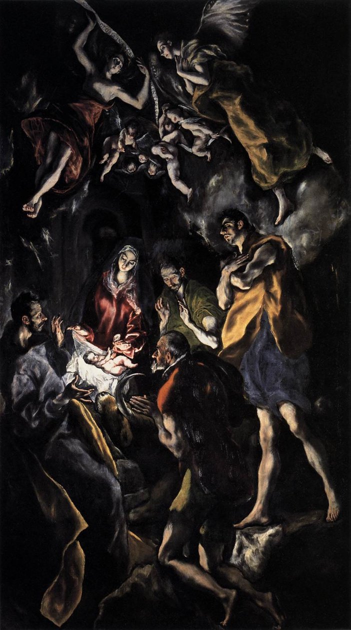 The Adoration of the Shepherds av El Greco