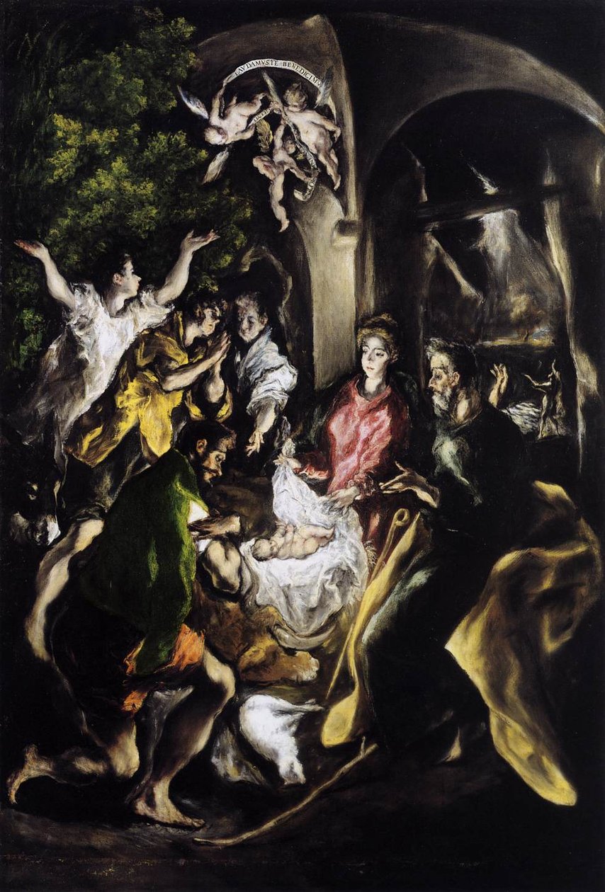 The Adoration of the Shepherds av El Greco