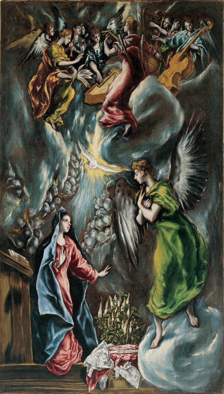 The Annunciation av El Greco