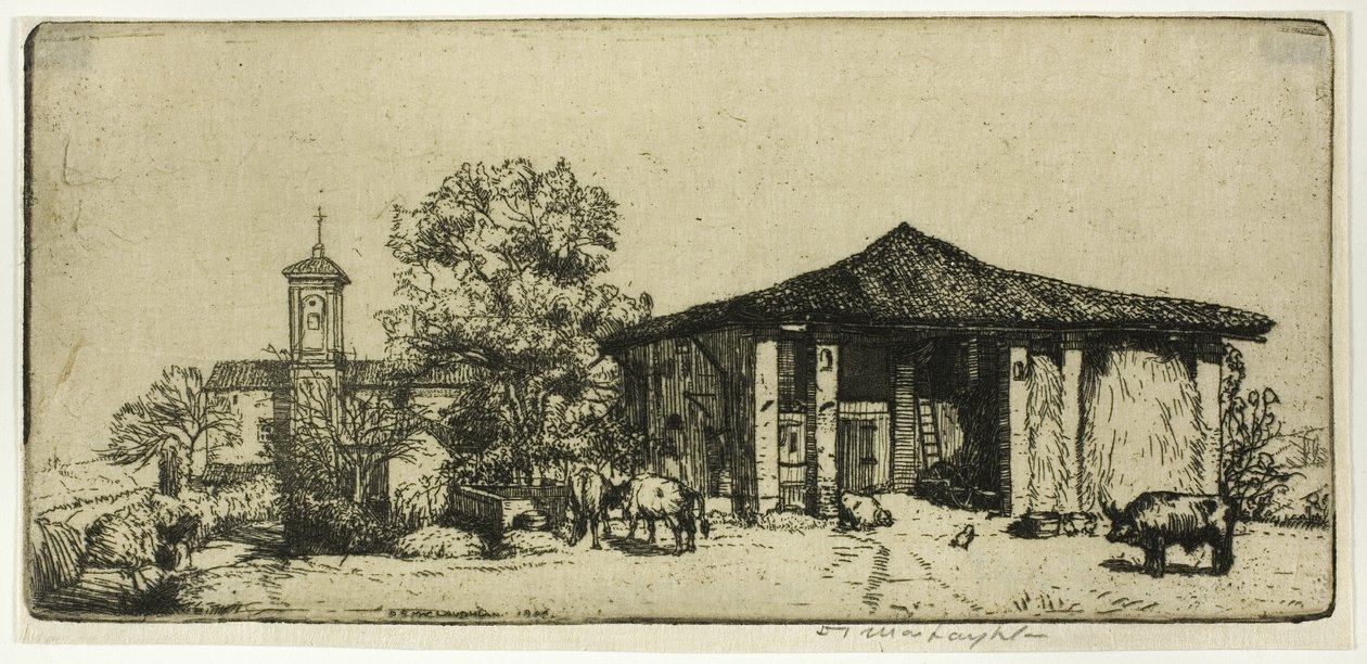 En toskansk gård av Donald Shaw MacLaughlan