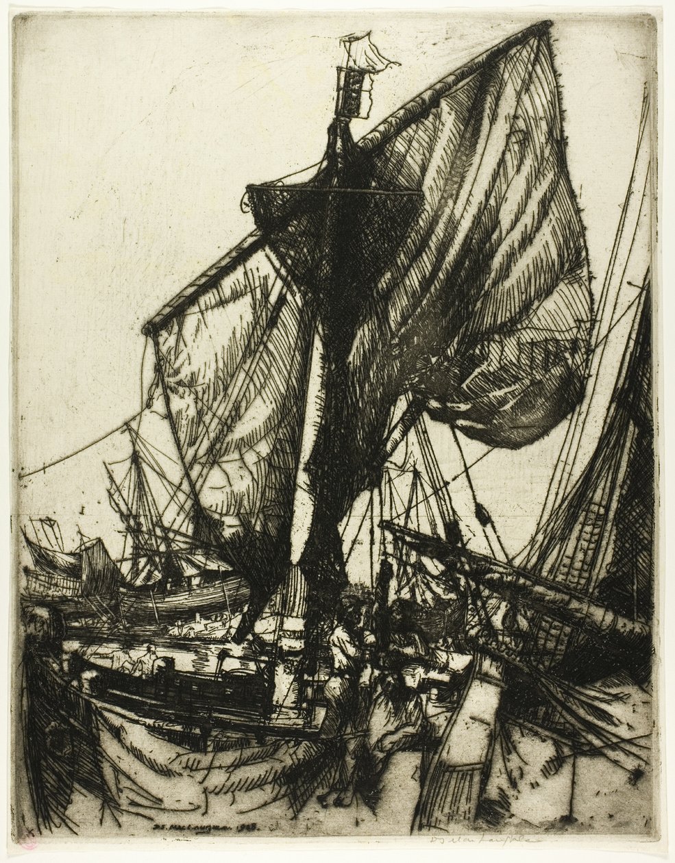 Fiskare från Chioggia av Donald Shaw MacLaughlan