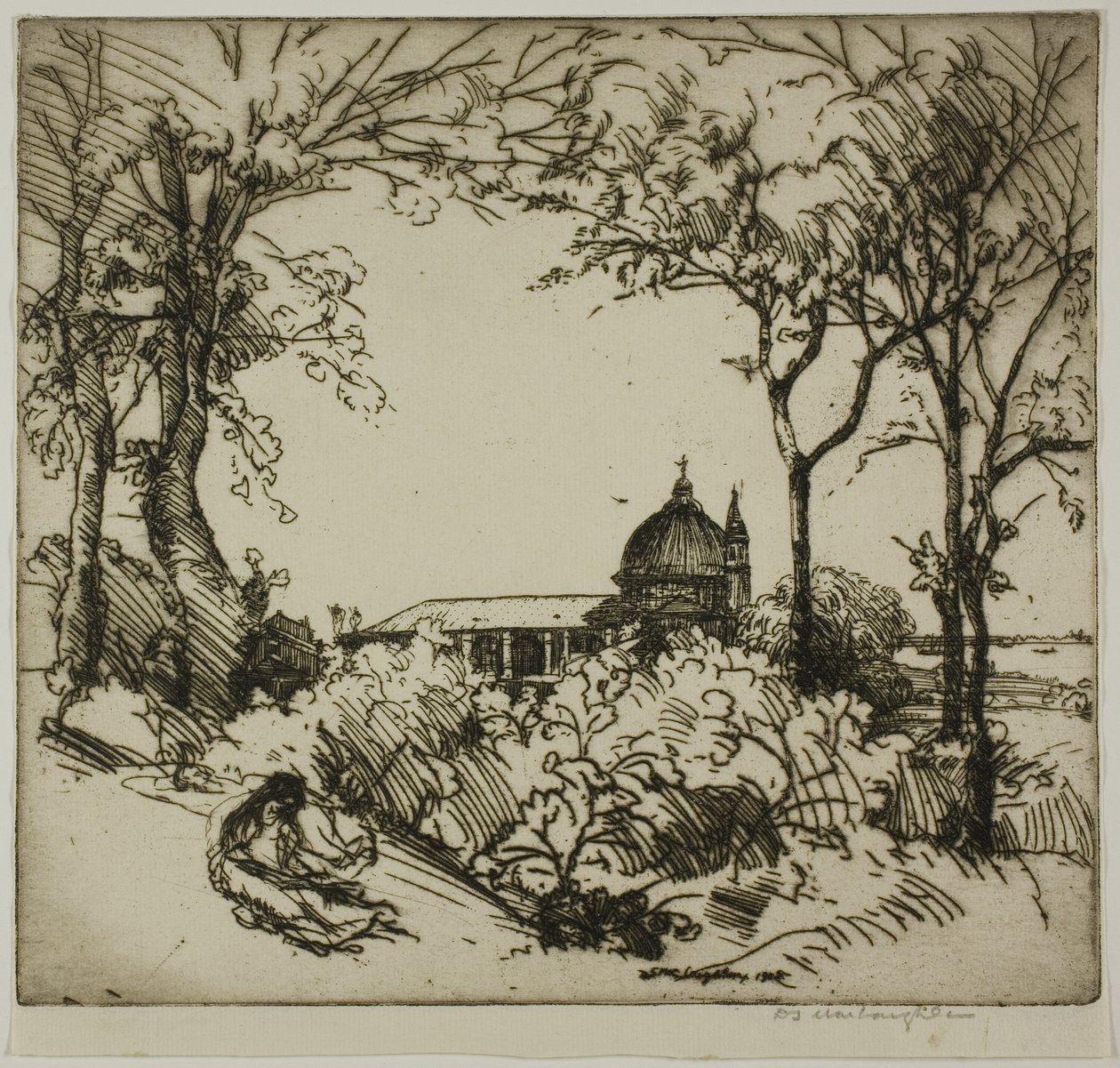 Idyll, Venedig av Donald Shaw MacLaughlan