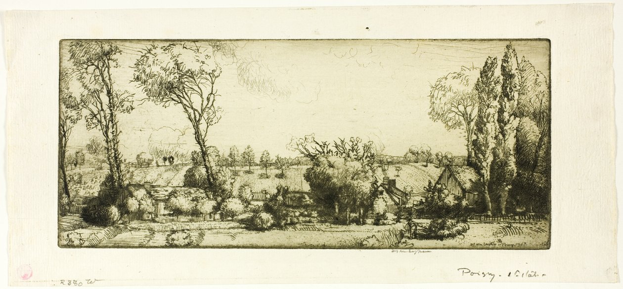 Landskap, Poigny av Donald Shaw MacLaughlan