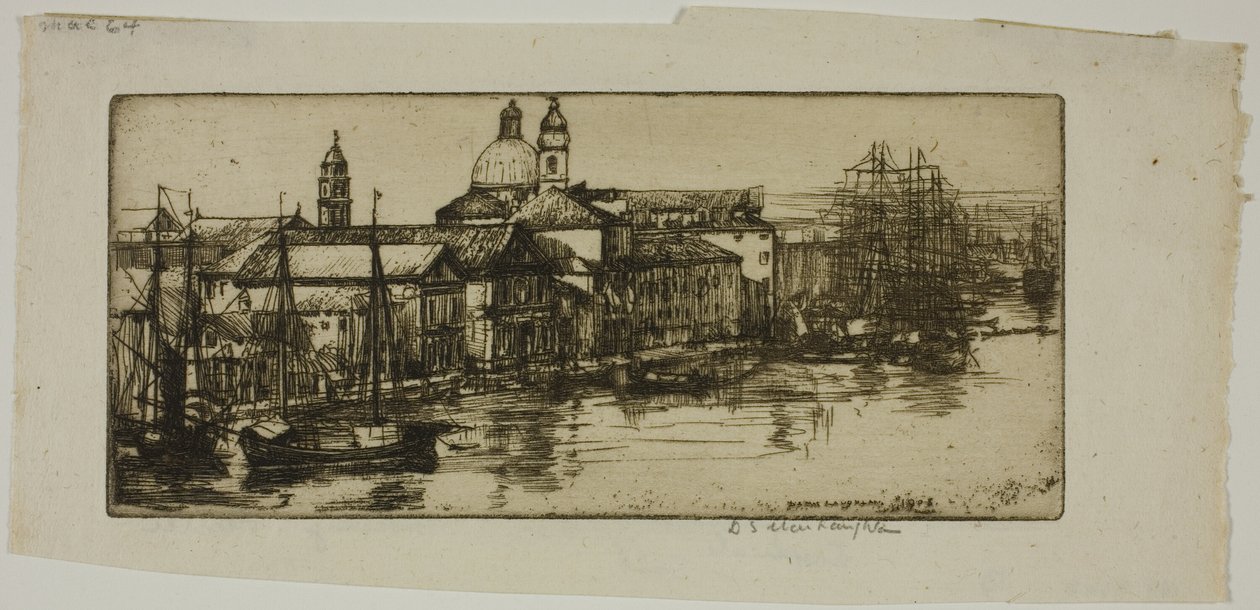 Morgon, Venedig av Donald Shaw MacLaughlan
