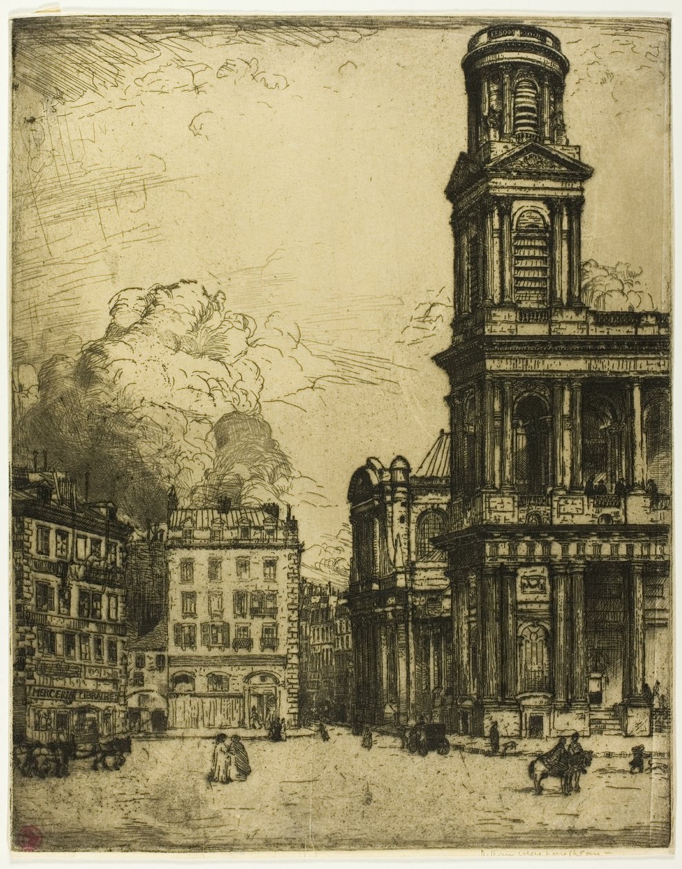 Saint Sulpice, Paris: Det stora tornet av Donald Shaw MacLaughlan