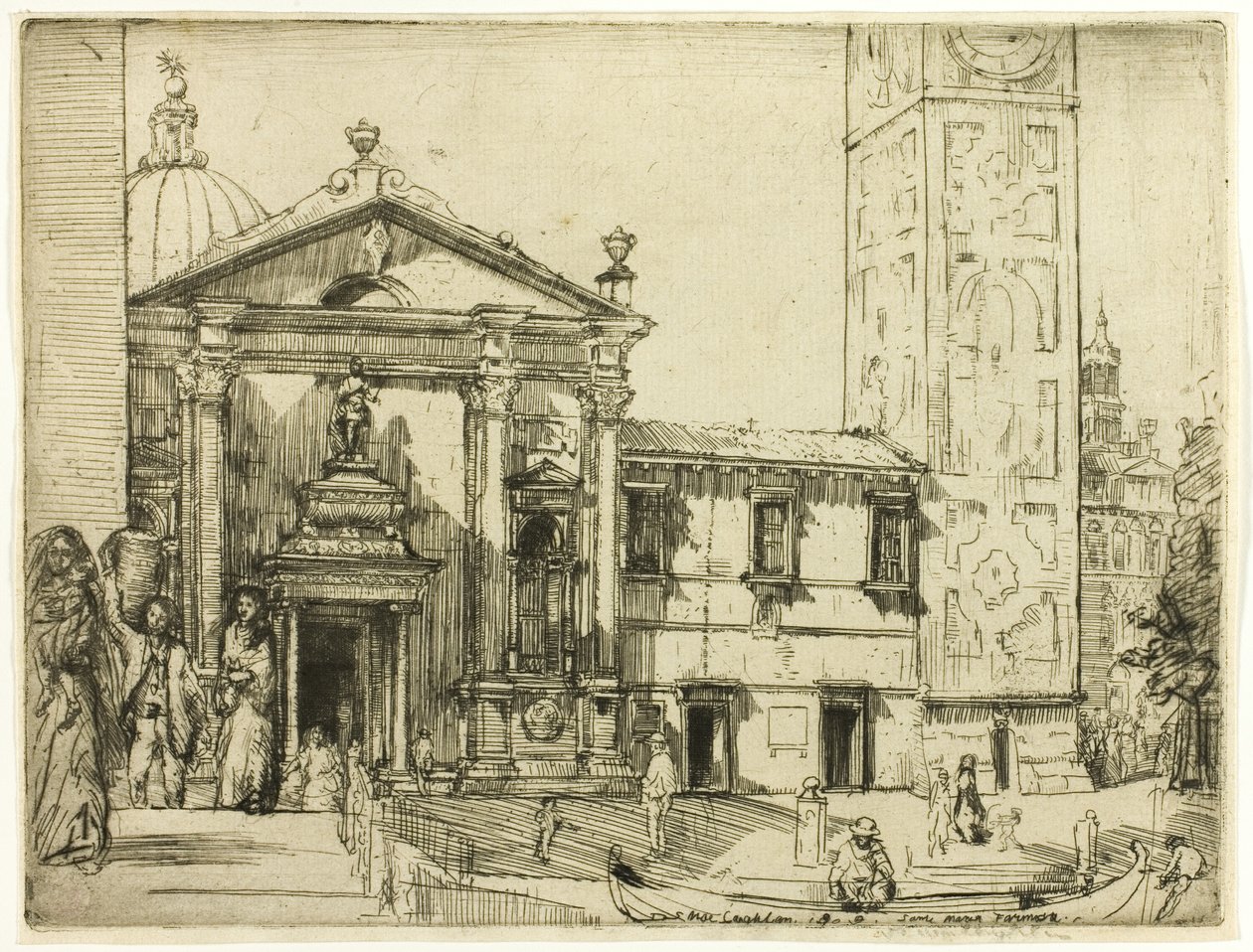 Santa Maria Formosa, Venedig av Donald Shaw MacLaughlan
