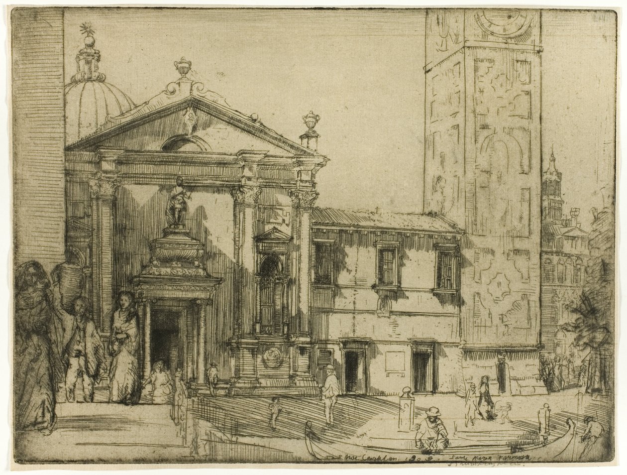 Santa Maria Formosa, Venedig av Donald Shaw MacLaughlan
