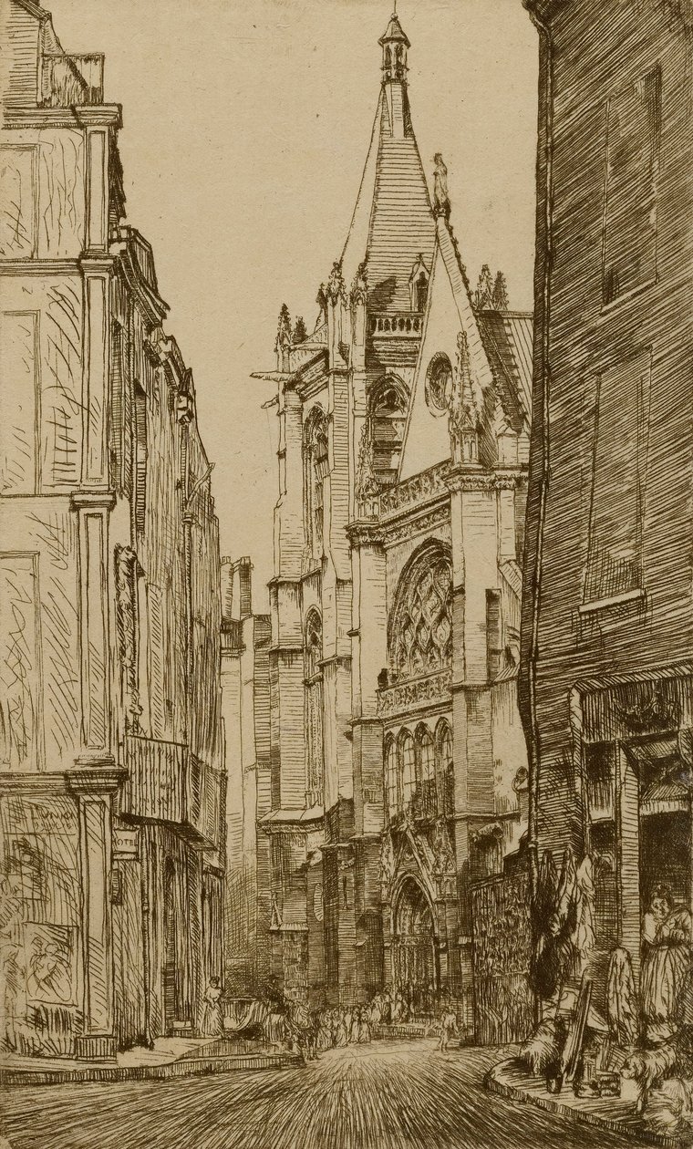 S:t Severin, Paris av Donald Shaw MacLaughlan