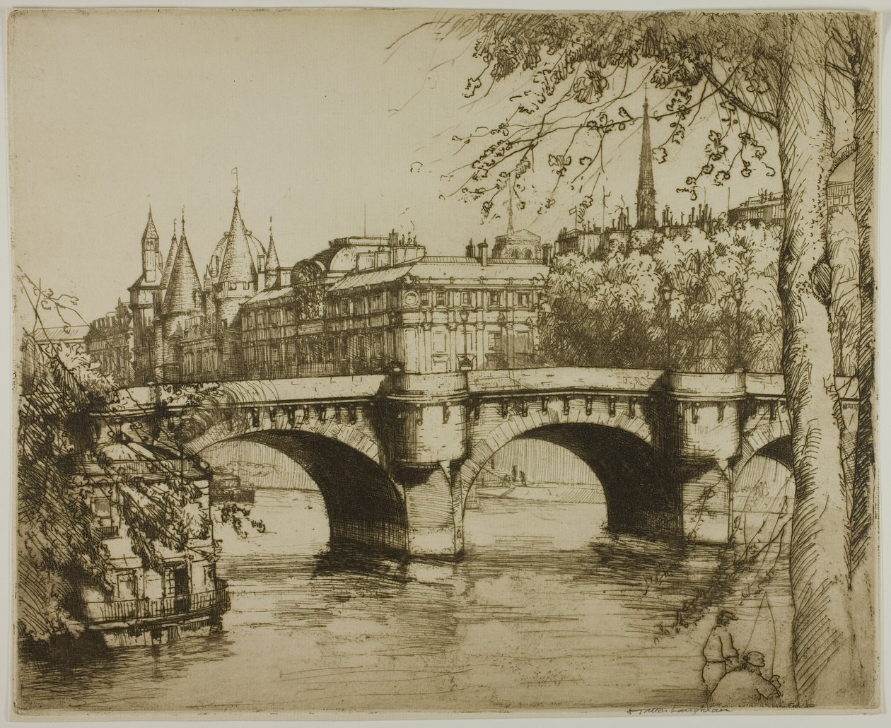 Conciergeriet, Paris av Donald Shaw MacLaughlan