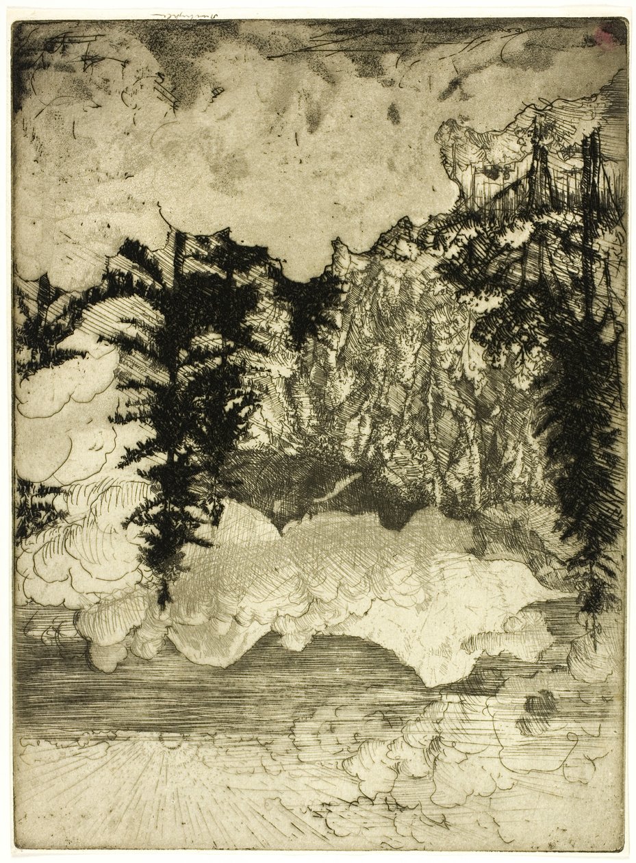 De två tallarna, Schweiz av Donald Shaw MacLaughlan