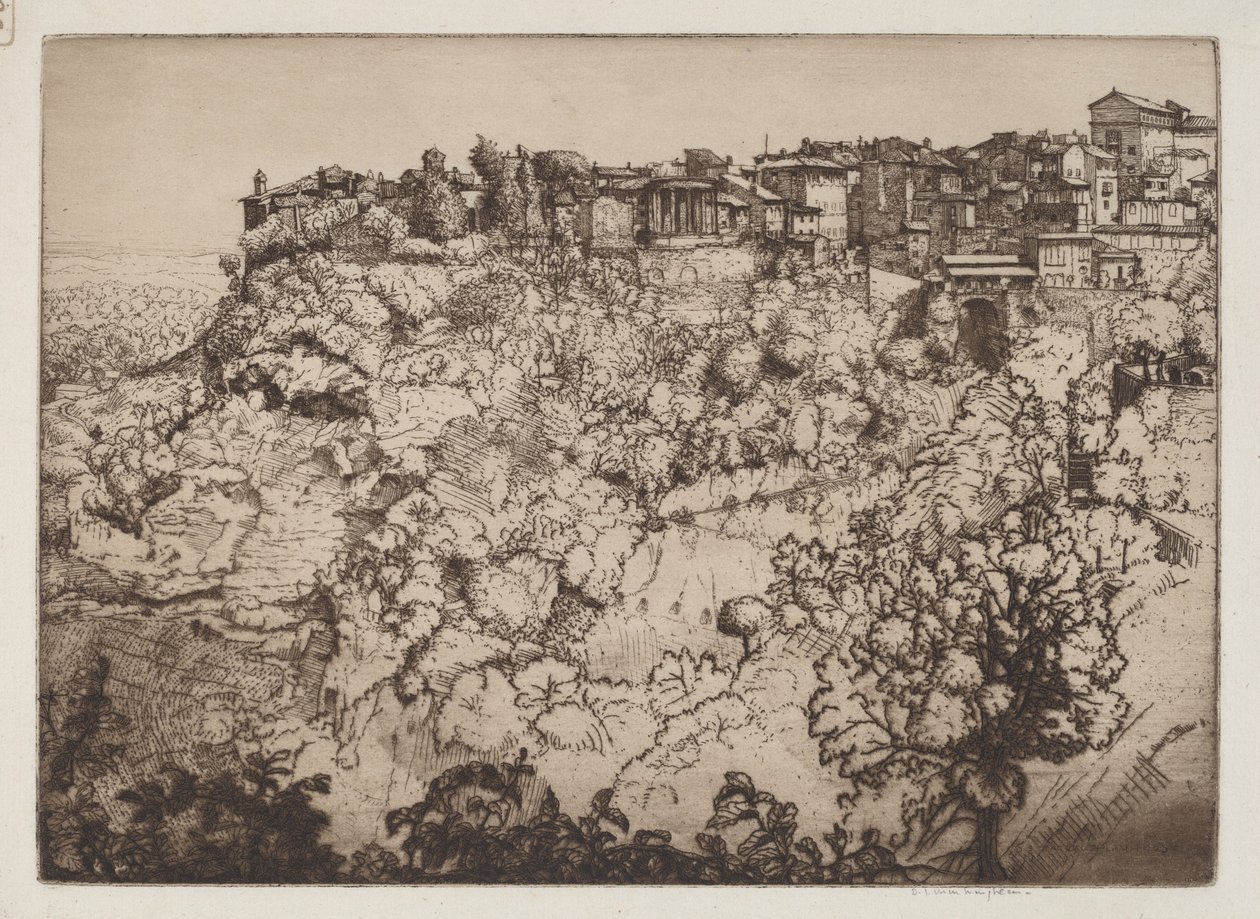 Tivoli av Donald Shaw MacLaughlan