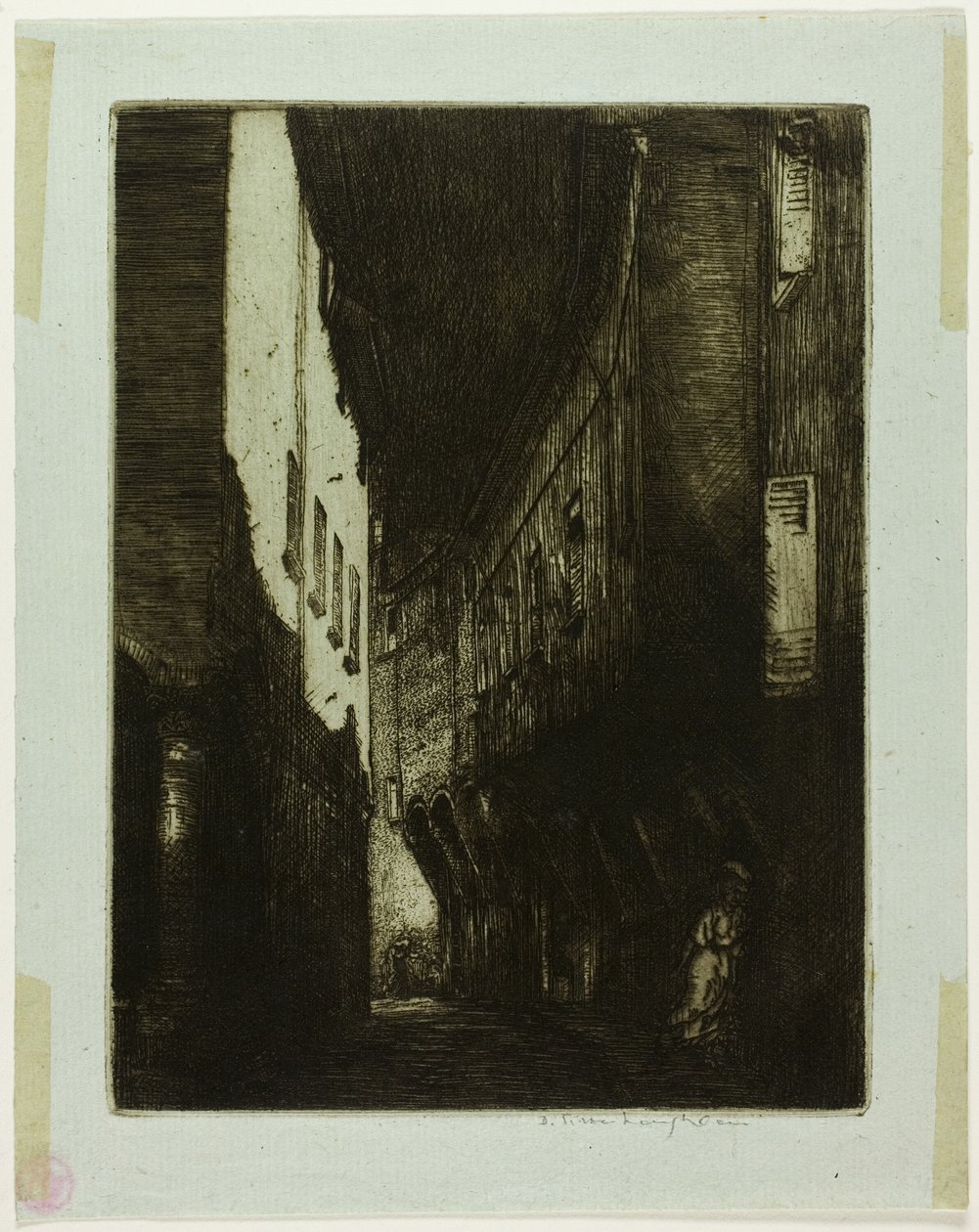 Via San Vitale, Bologna av Donald Shaw MacLaughlan