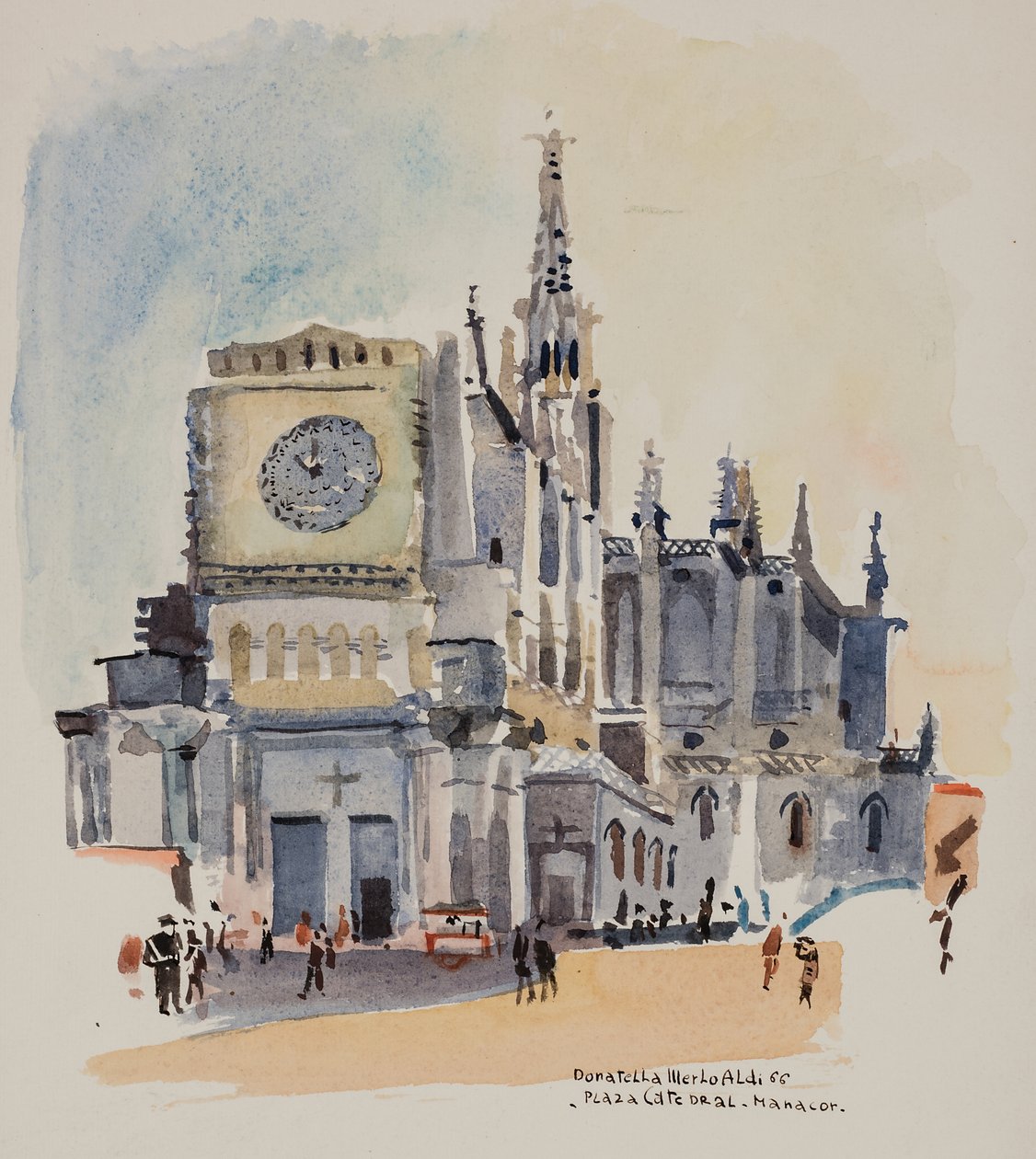 Cathedral Square, Manacor av Donatella Merlo