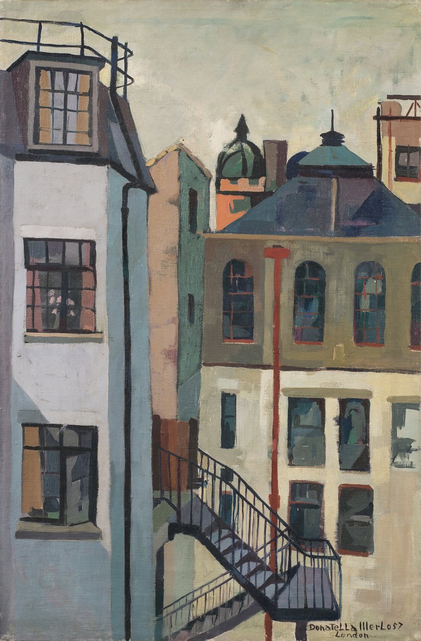 Courtyard i London av Donatella Merlo