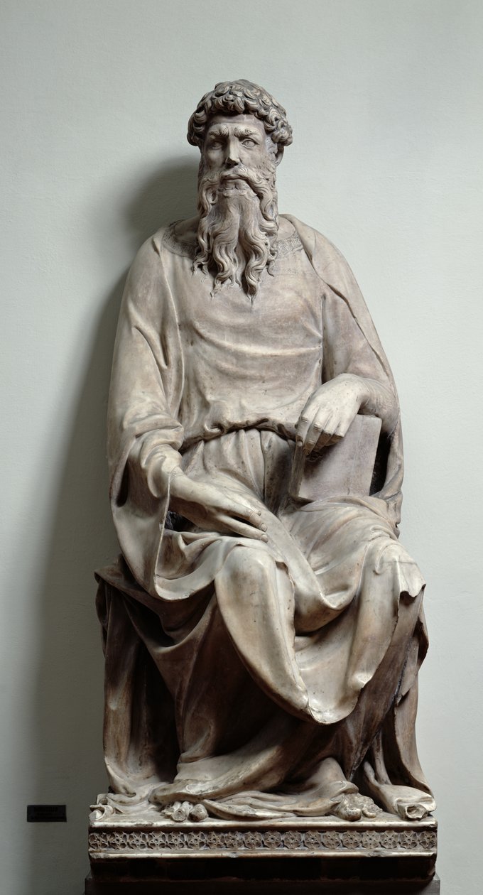 Evangelisten Johannes (marmor) av Donatello