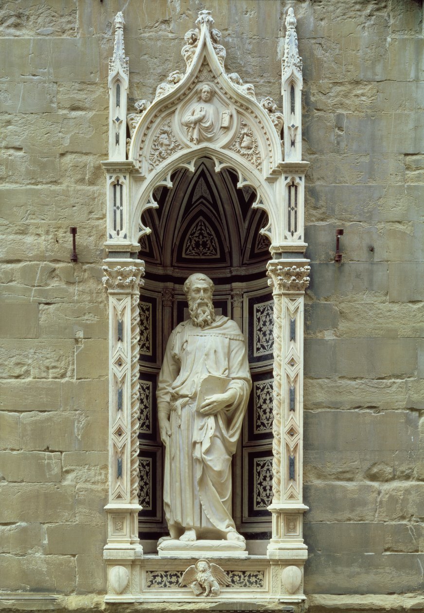 Markus, 1413 (marmor) av Donatello