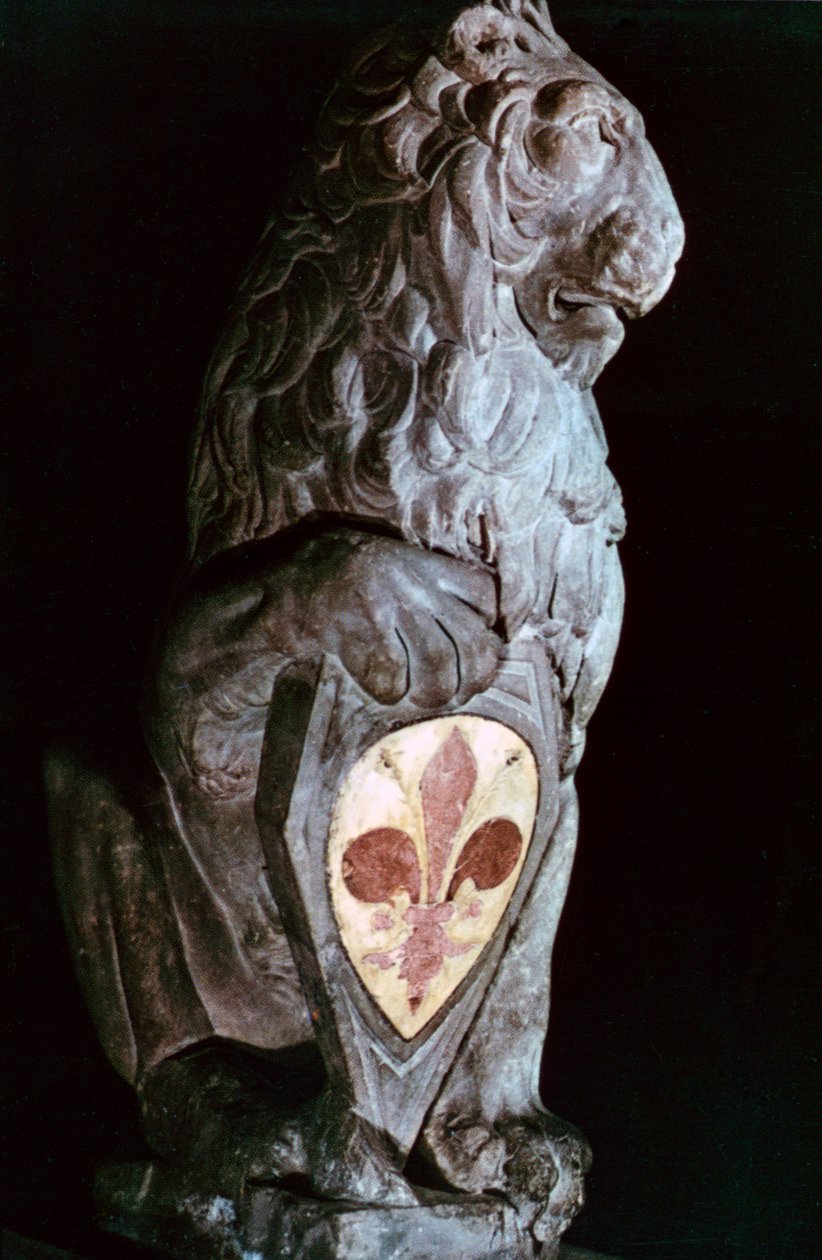 Heraldiskt lejon, 1420 av Donatello