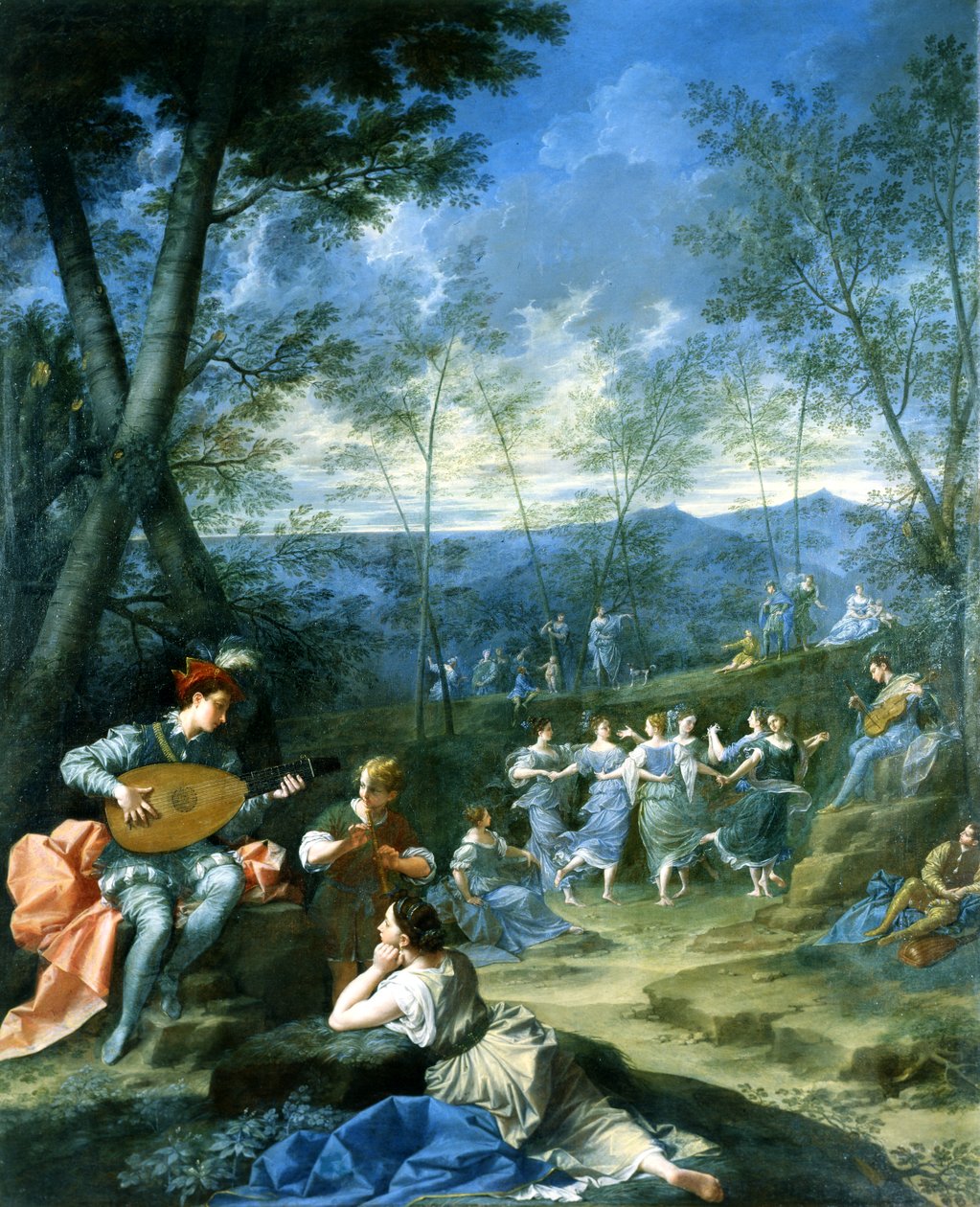 Nymfdans, 1724-25 av Donato Creti
