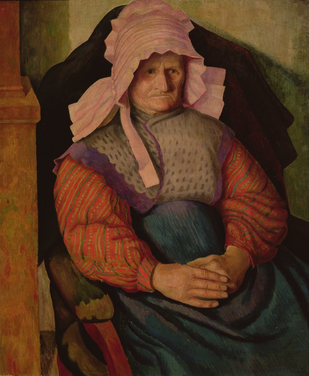 Mrs Box, 1919 av Dora Carrington