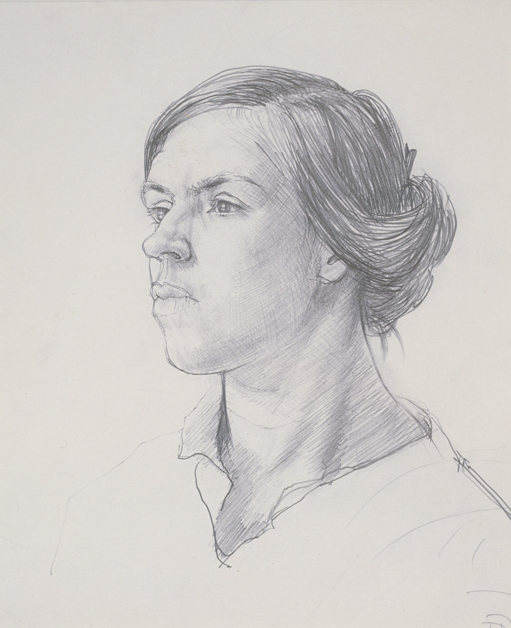 Chef för en ung kvinna, ca 1914 av Dora Carrington