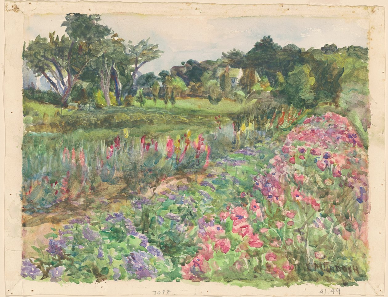 Parmelee Estate i blom av Dora Louise Murdoch
