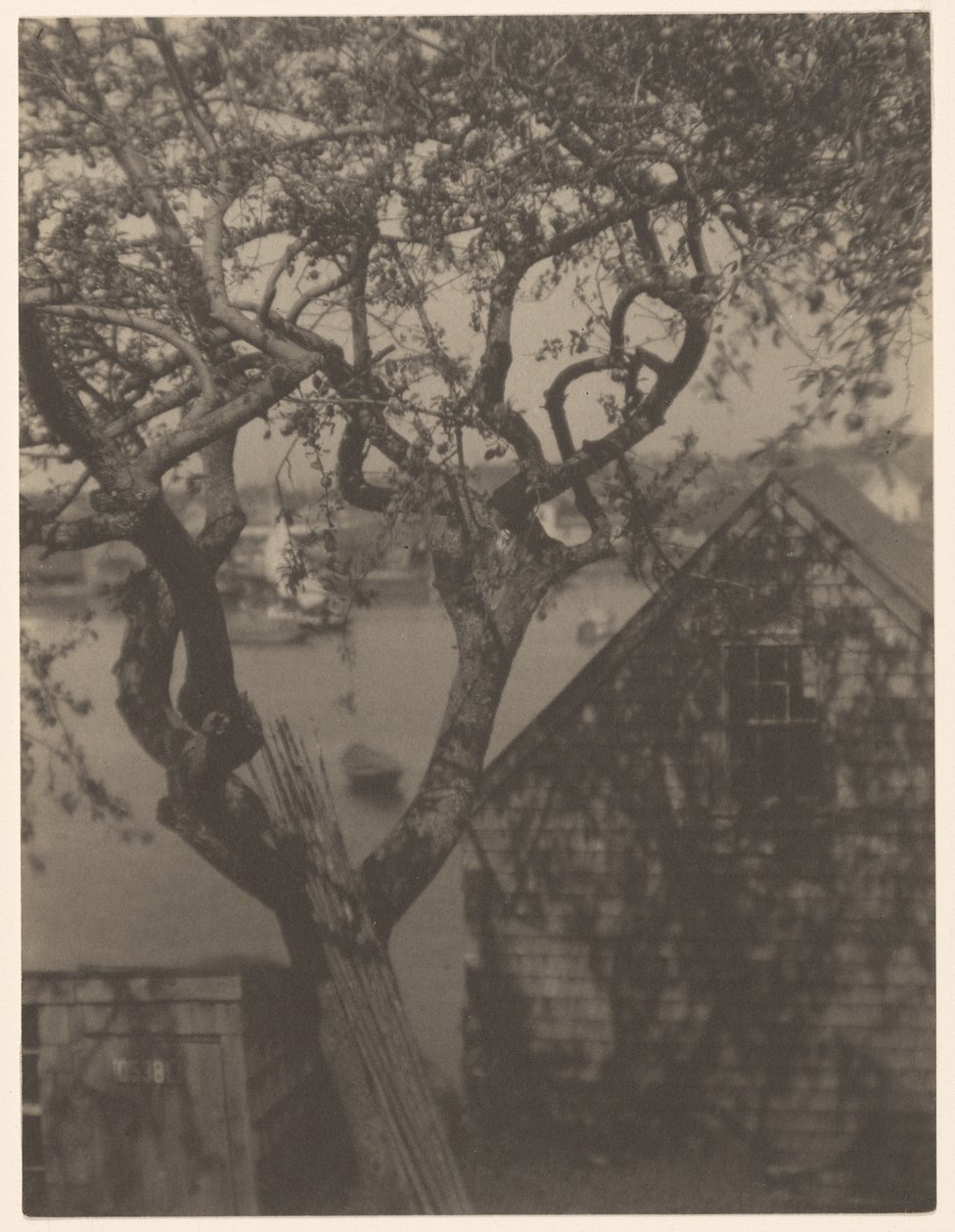 Hamnscen, troligen Gloucester, Massachusetts av Doris Ulmann