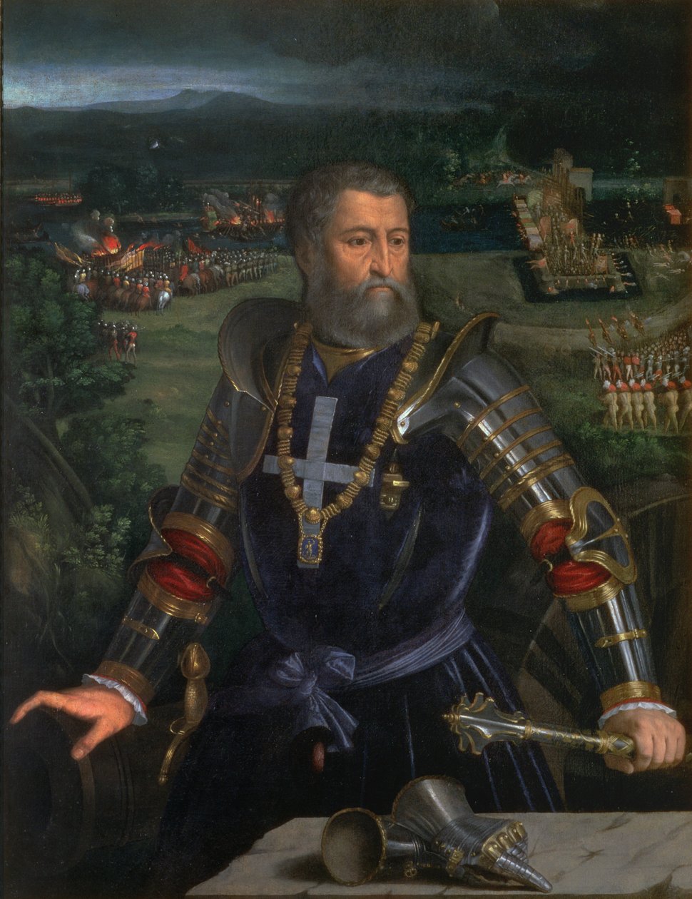 Porträtt av Alfonso I d