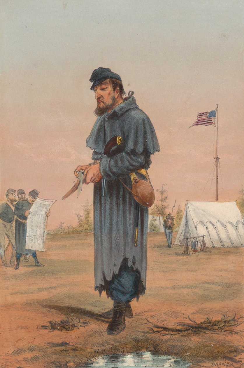 Amerikas förenta stater - linjeinfanteri, 1865. av Draner