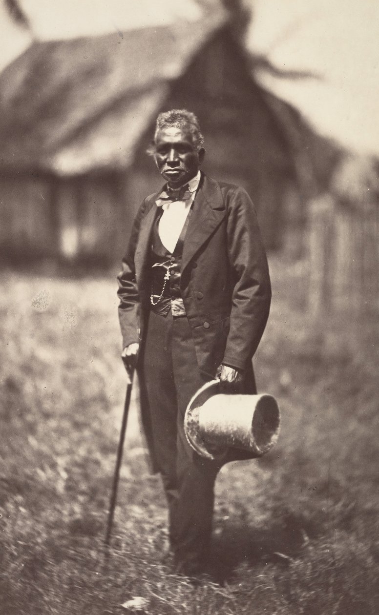 Raharla, minister för drottningen, 1863. av Désiré Charnay