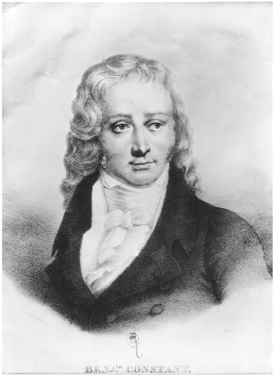 Henri Benjamin Constant de Rebecque (1767-1830) av Ducarme