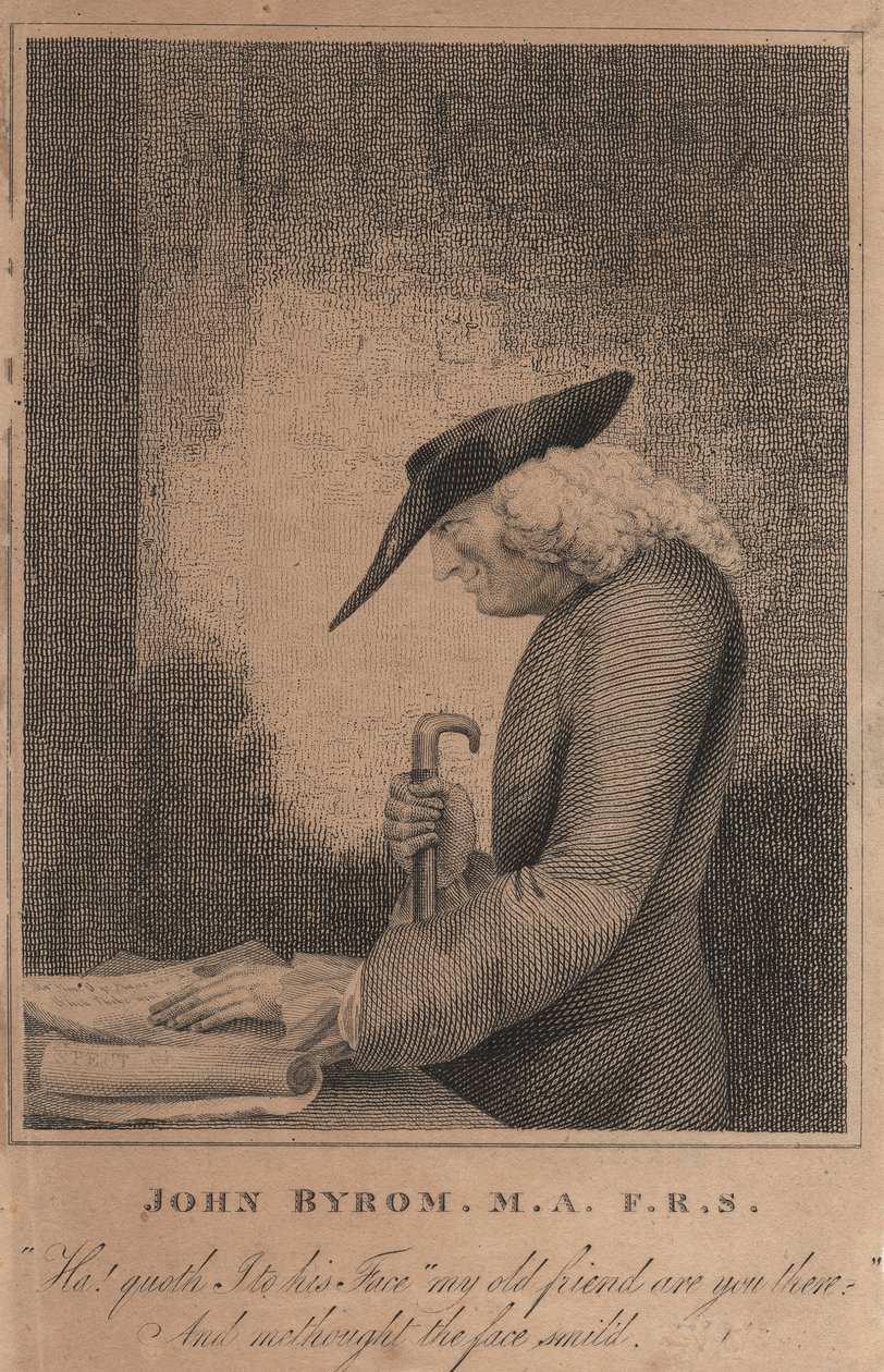 John Byrom, 1767 av Duncan