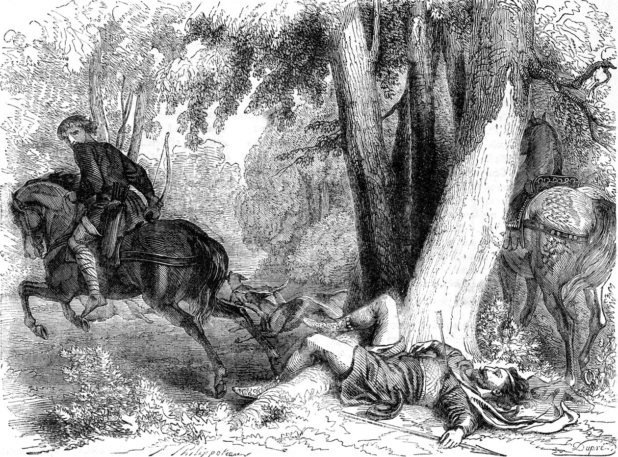 William Rufus död, 1100 av Dupre