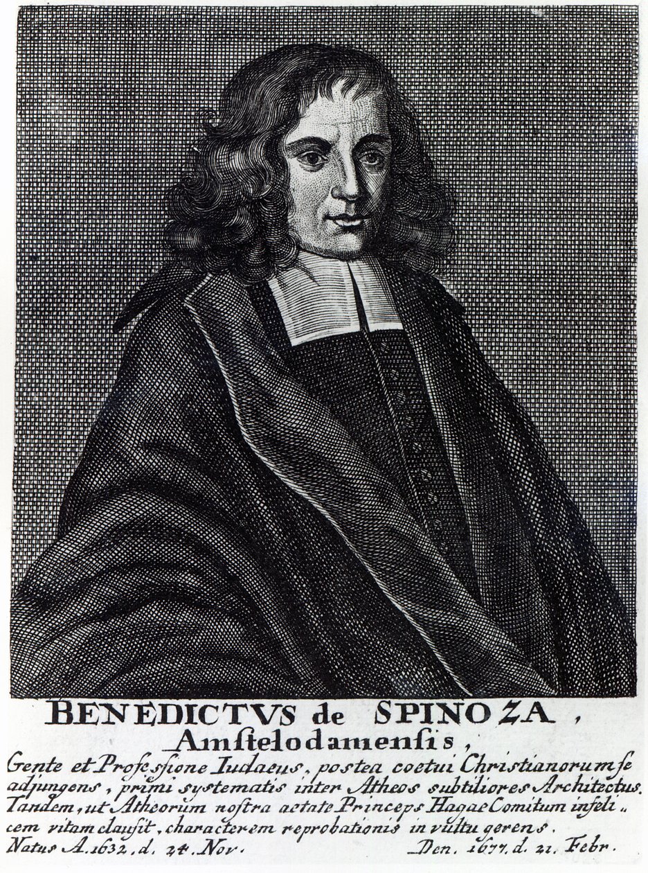 Baruch de Spinoza av Dutch School