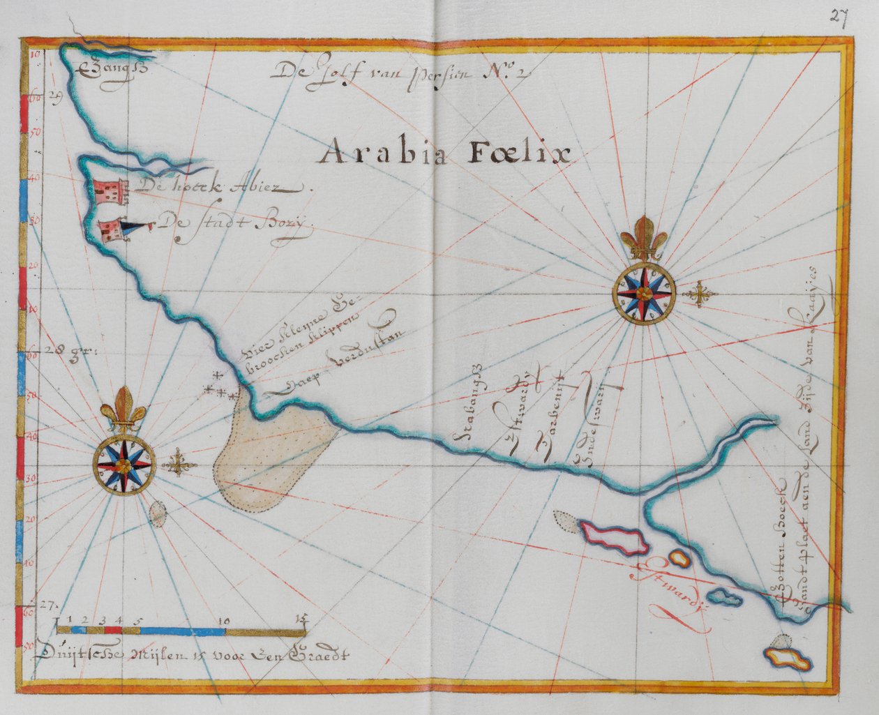 Arabien. Kust. av Dutch School