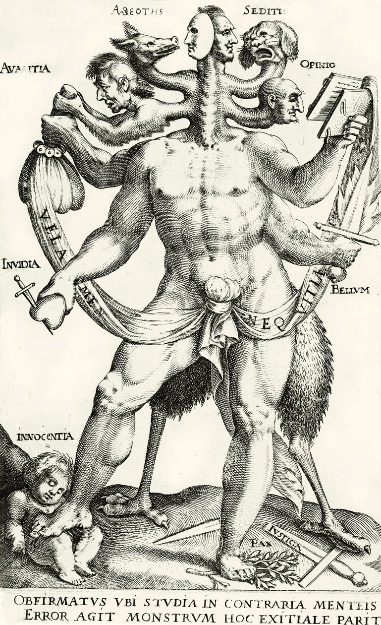 Arminianism som femhövdat monster av Dutch School