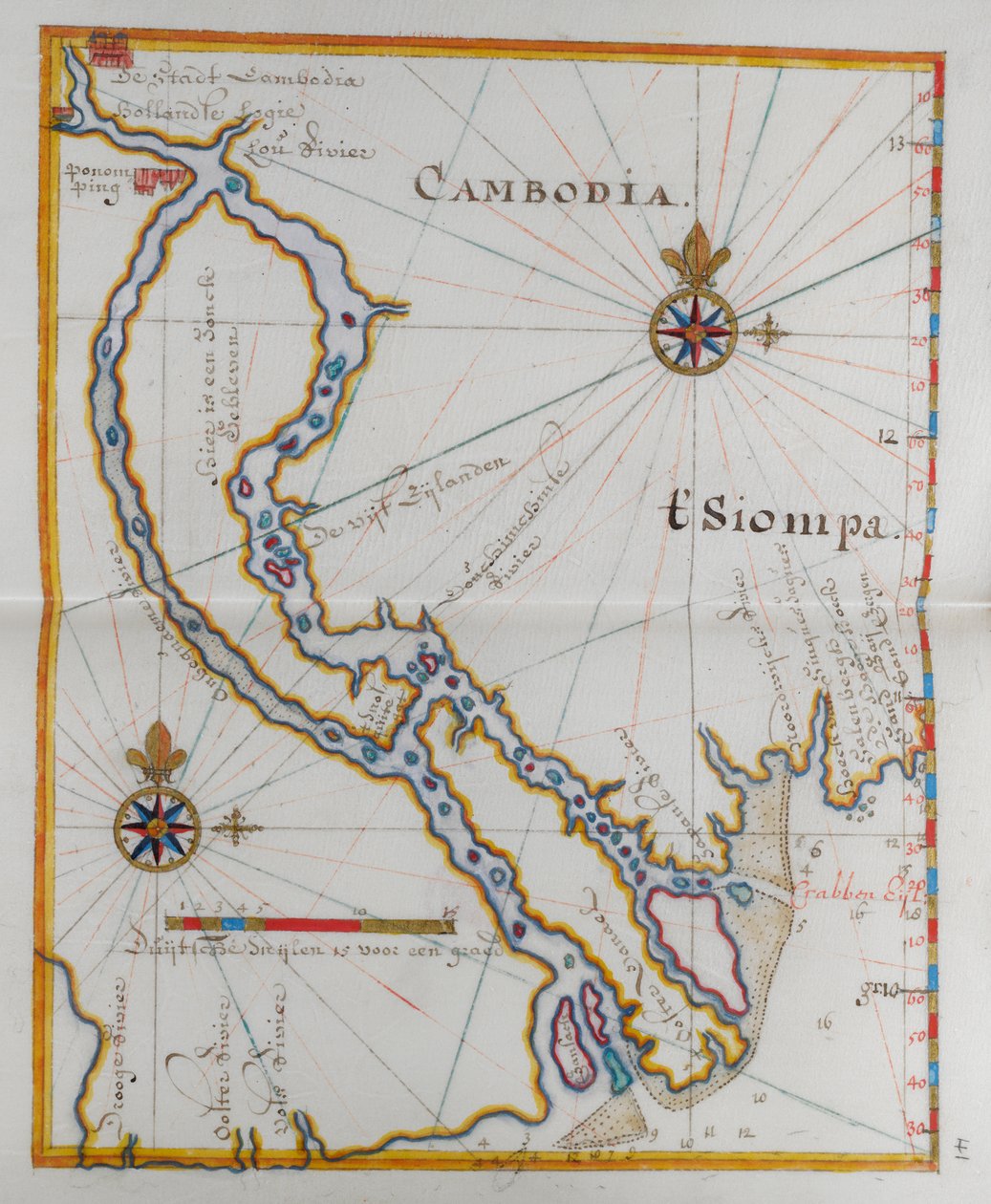 Kambodja. av Dutch School