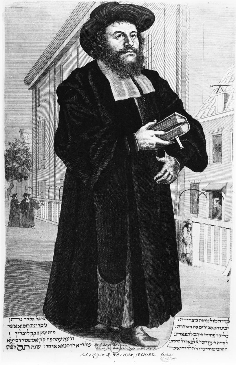 Nathan ben Jehiel av Dutch School
