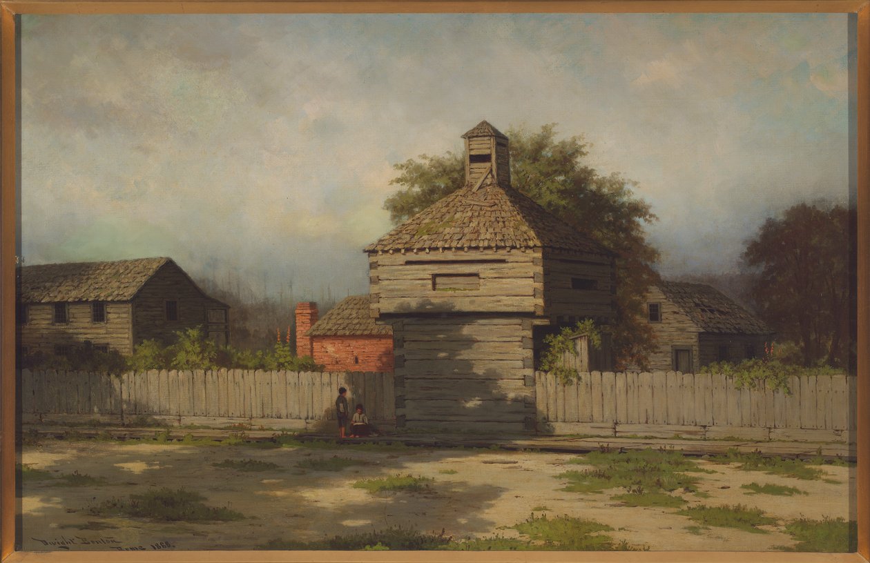 Det andra Fort Dearborn, 1888 av Dwight Benton