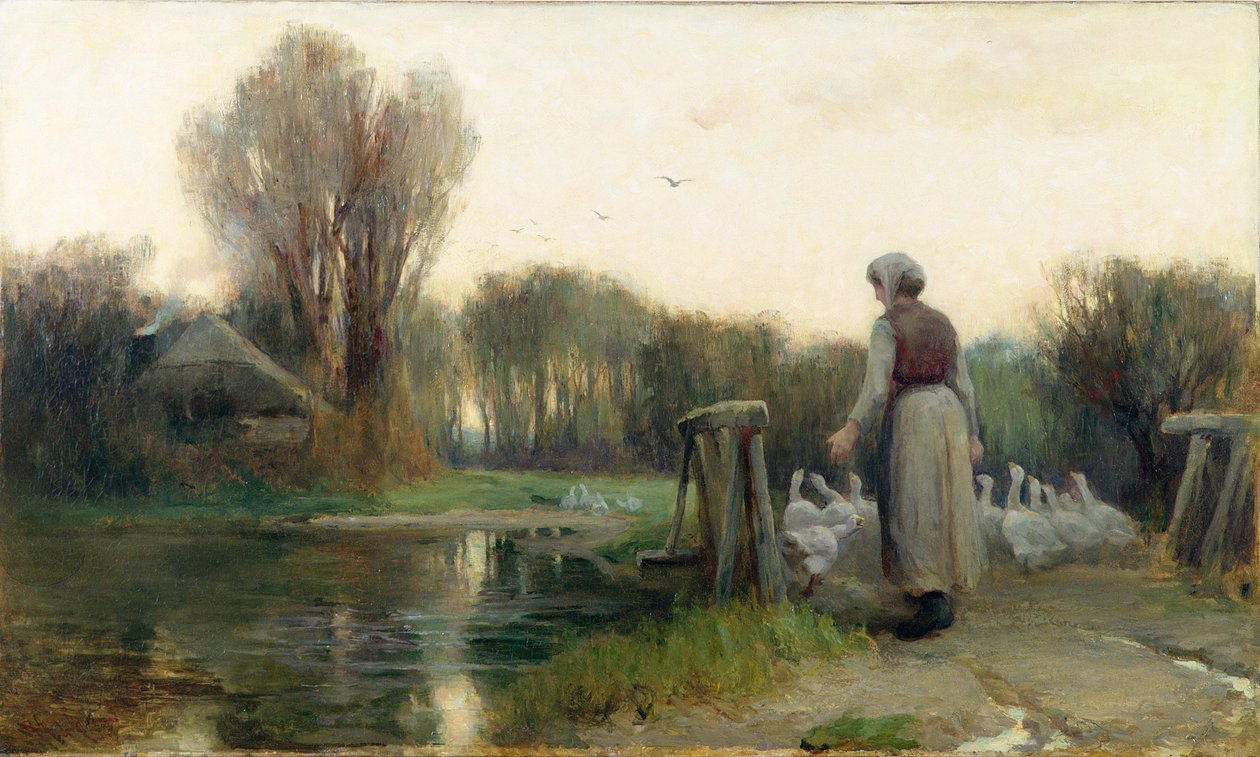 Gåsflickan av E. Aubrey Hunt