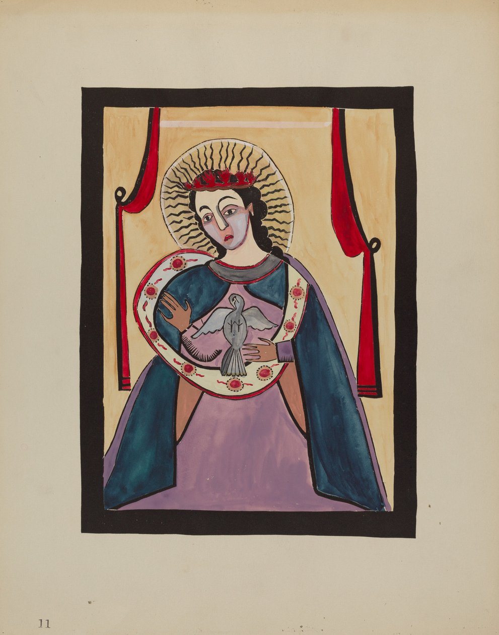 Retabla av den Helige Ande, ca. 1936. av E. Boyd